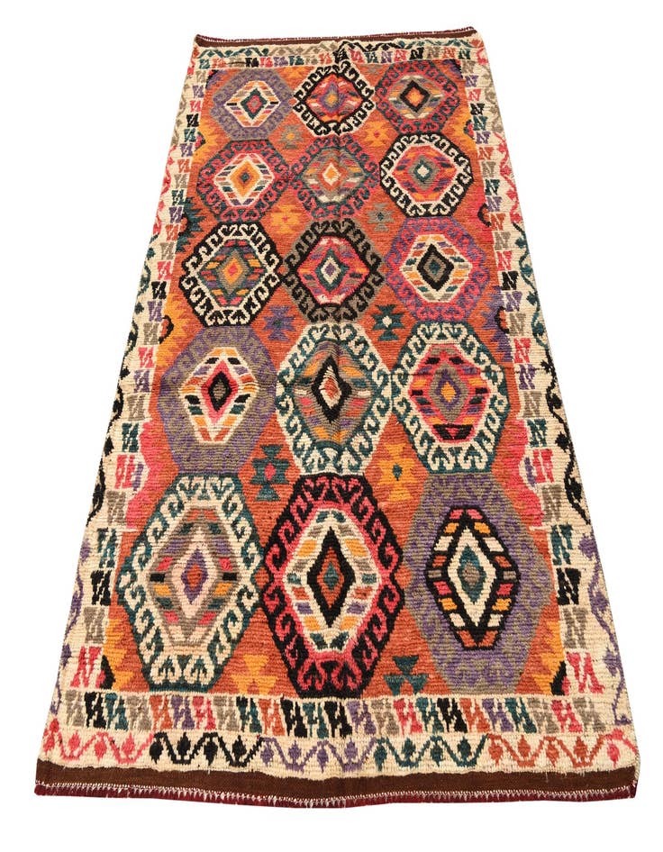 Detail image of 5' x 7' Hand Knotted Darya Wool Rug