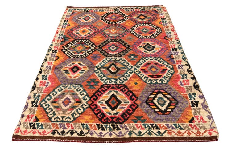 Detail image of 5' x 7' Hand Knotted Darya Wool Rug
