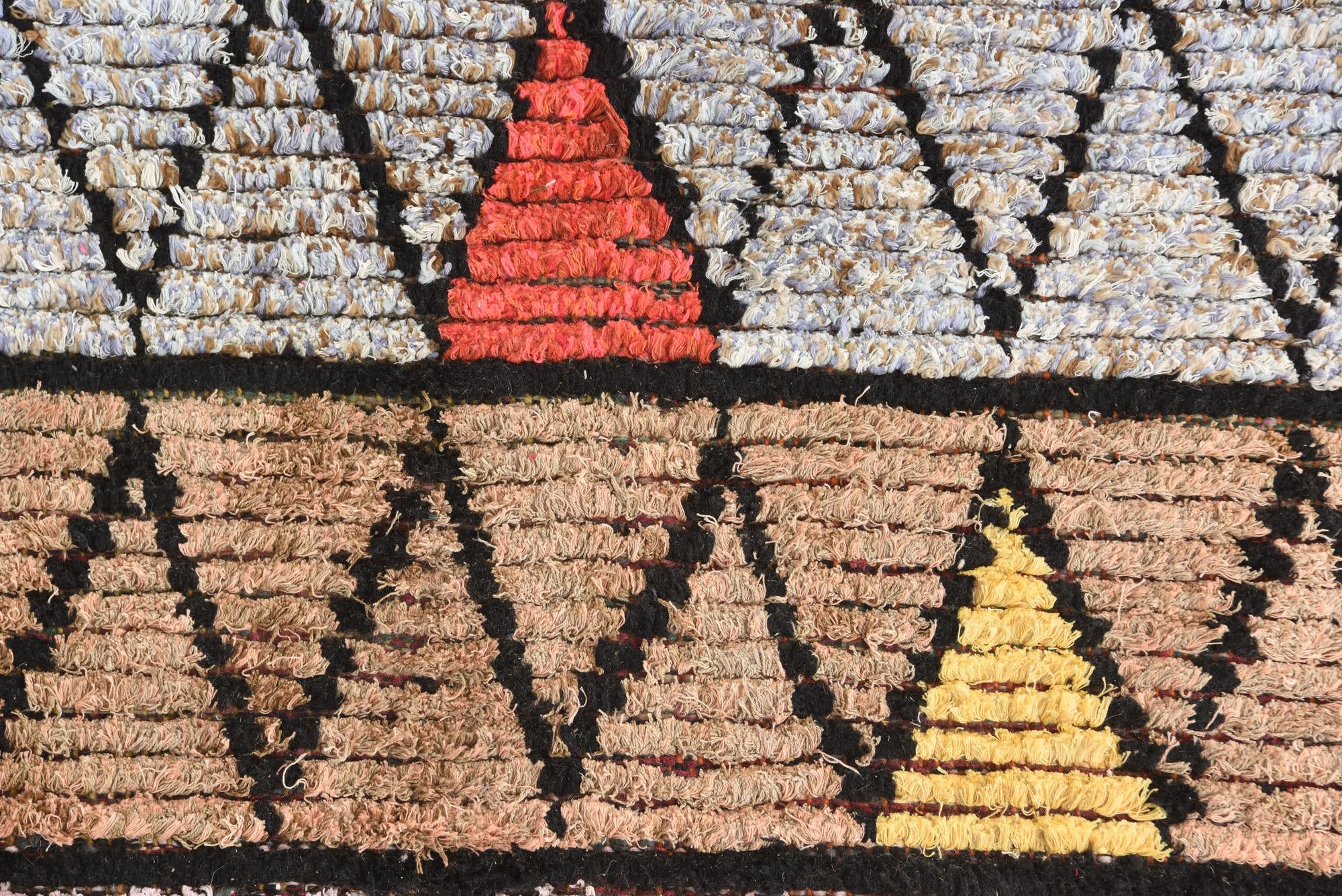 6' 5 x 10' 3 Hand Knotted Darya Wool Rug