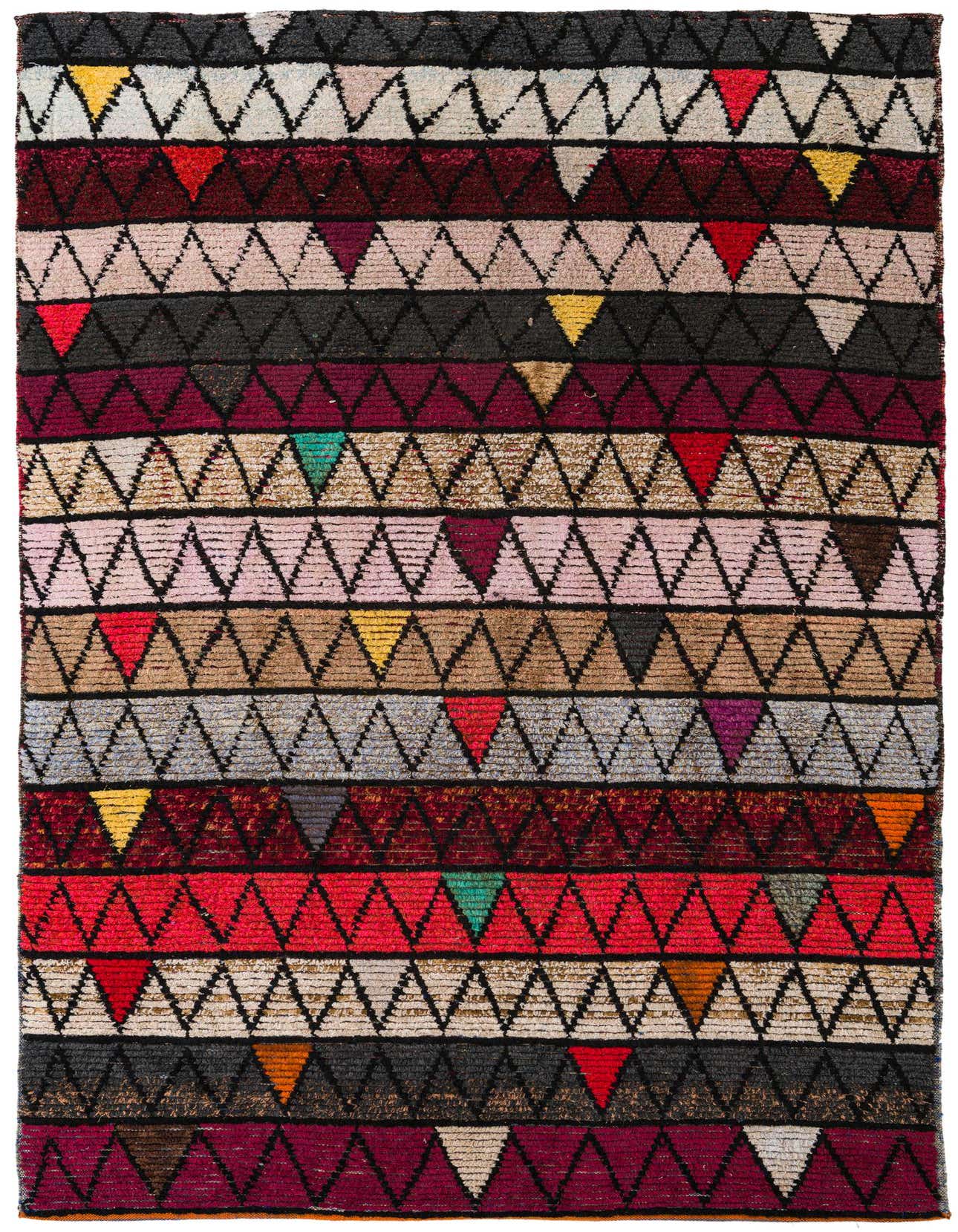 6' 5 x 10' 3 Hand Knotted Darya Wool Rug