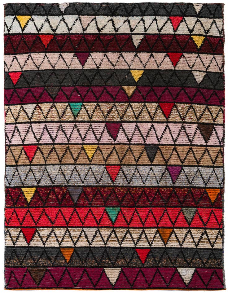 Detail image of 6' 5 x 10' 3 Hand Knotted Darya Wool Rug