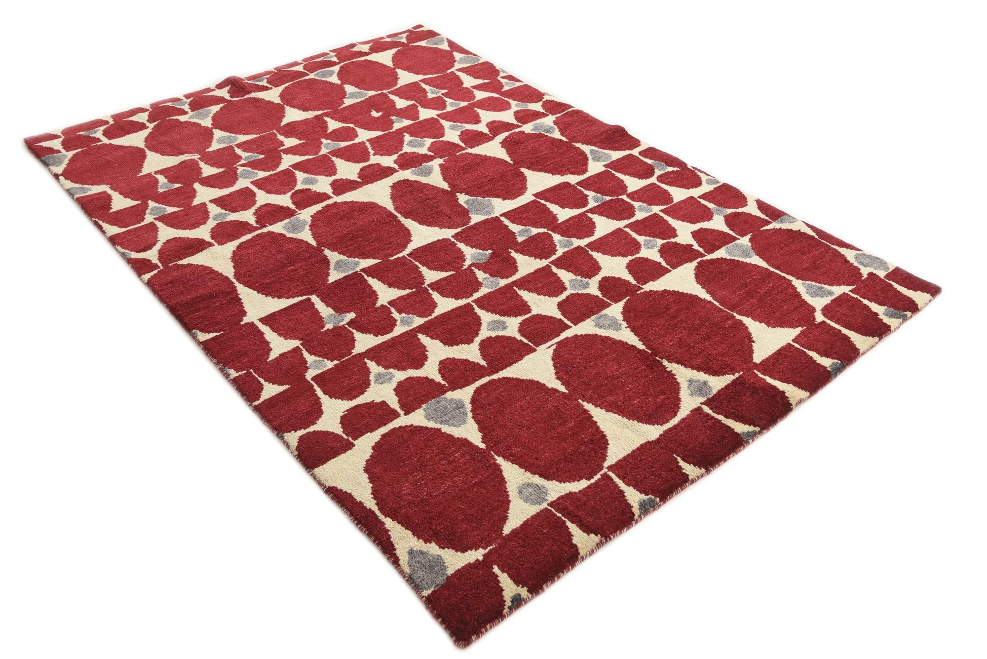 5' 4 x 7' 10 Hand Knotted Darya Wool Rug