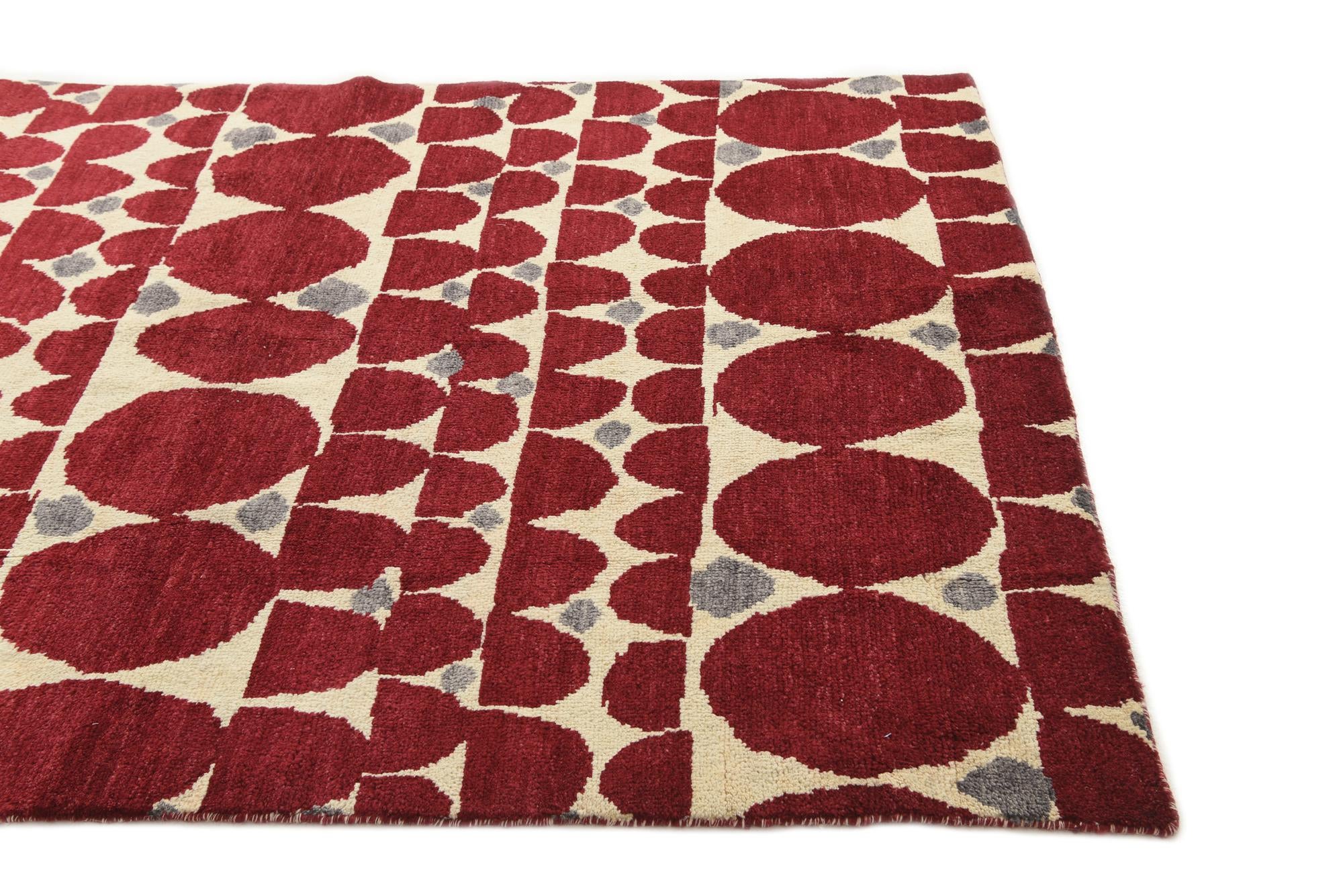 5' 4 x 7' 10 Hand Knotted Darya Wool Rug
