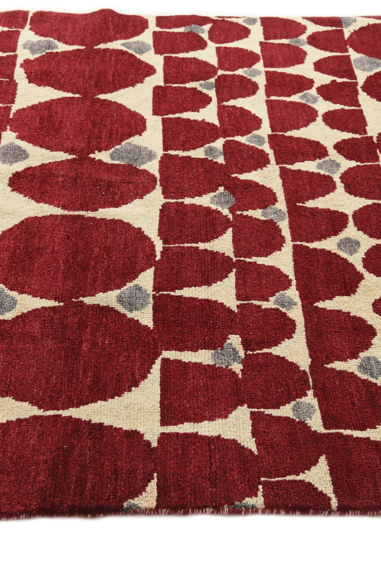 5' 4 x 7' 10 Hand Knotted Darya Wool Rug