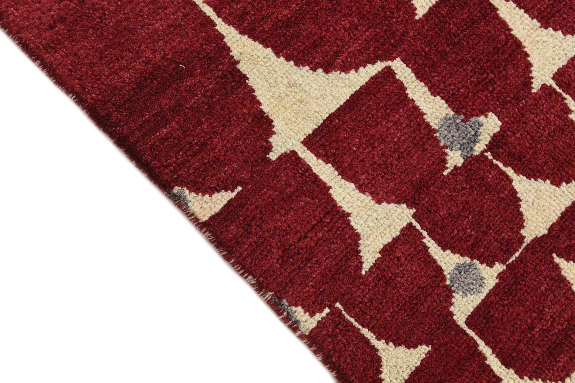 5' 4 x 7' 10 Hand Knotted Darya Wool Rug