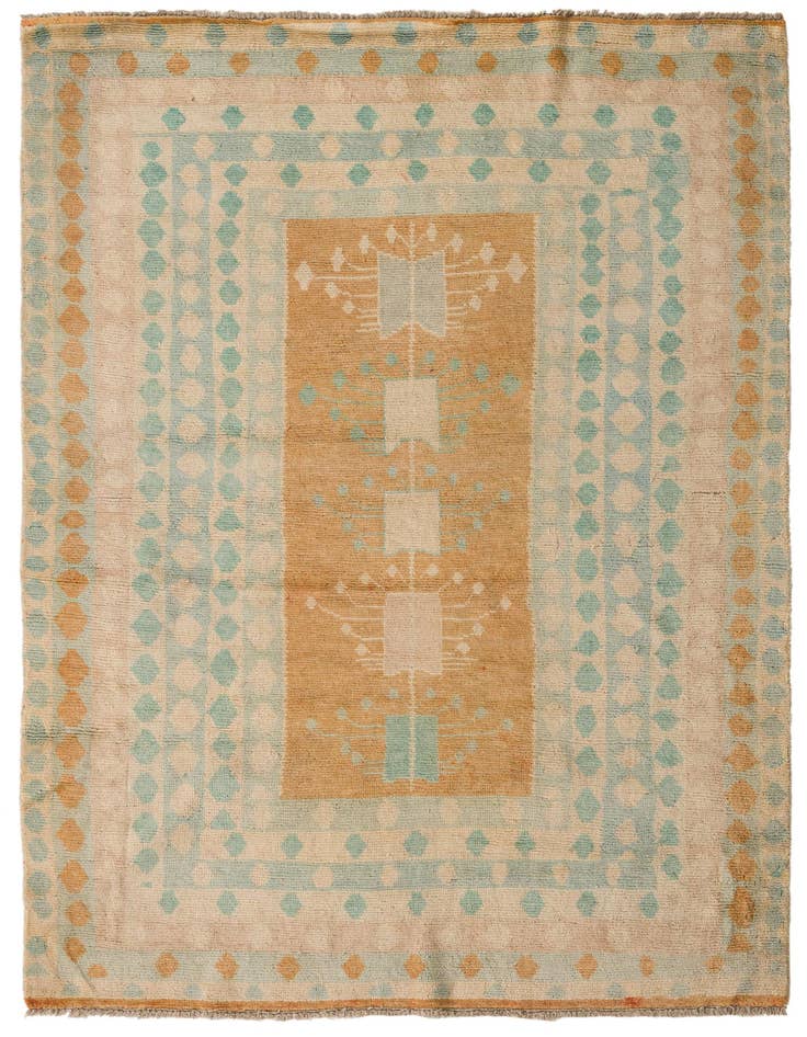 Detail image of 5' 4 x 7' 3 Hand Knotted Darya Wool Rug