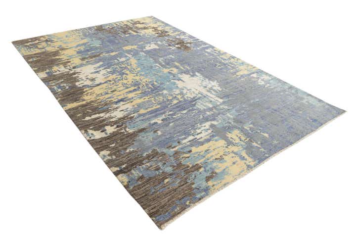6' 8 x 10' 2 Hand Knotted Darya Rug