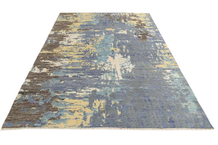 6' 8 x 10' 2 Hand Knotted Darya Rug