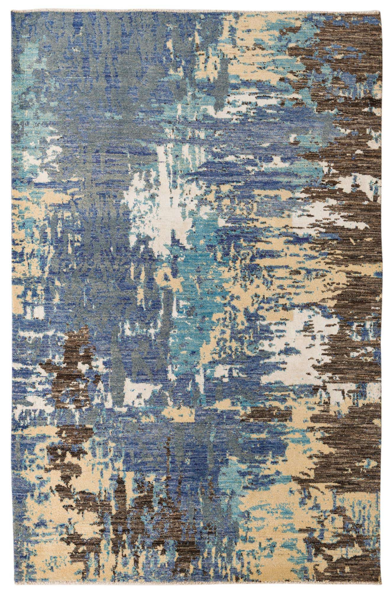 6' 8 x 10' 2 Hand Knotted Darya Rug