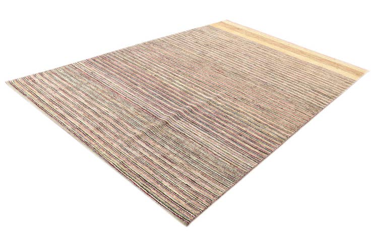 Detail image of 6' 6 x 10' 4 Hand Knotted Darya Wool Rug