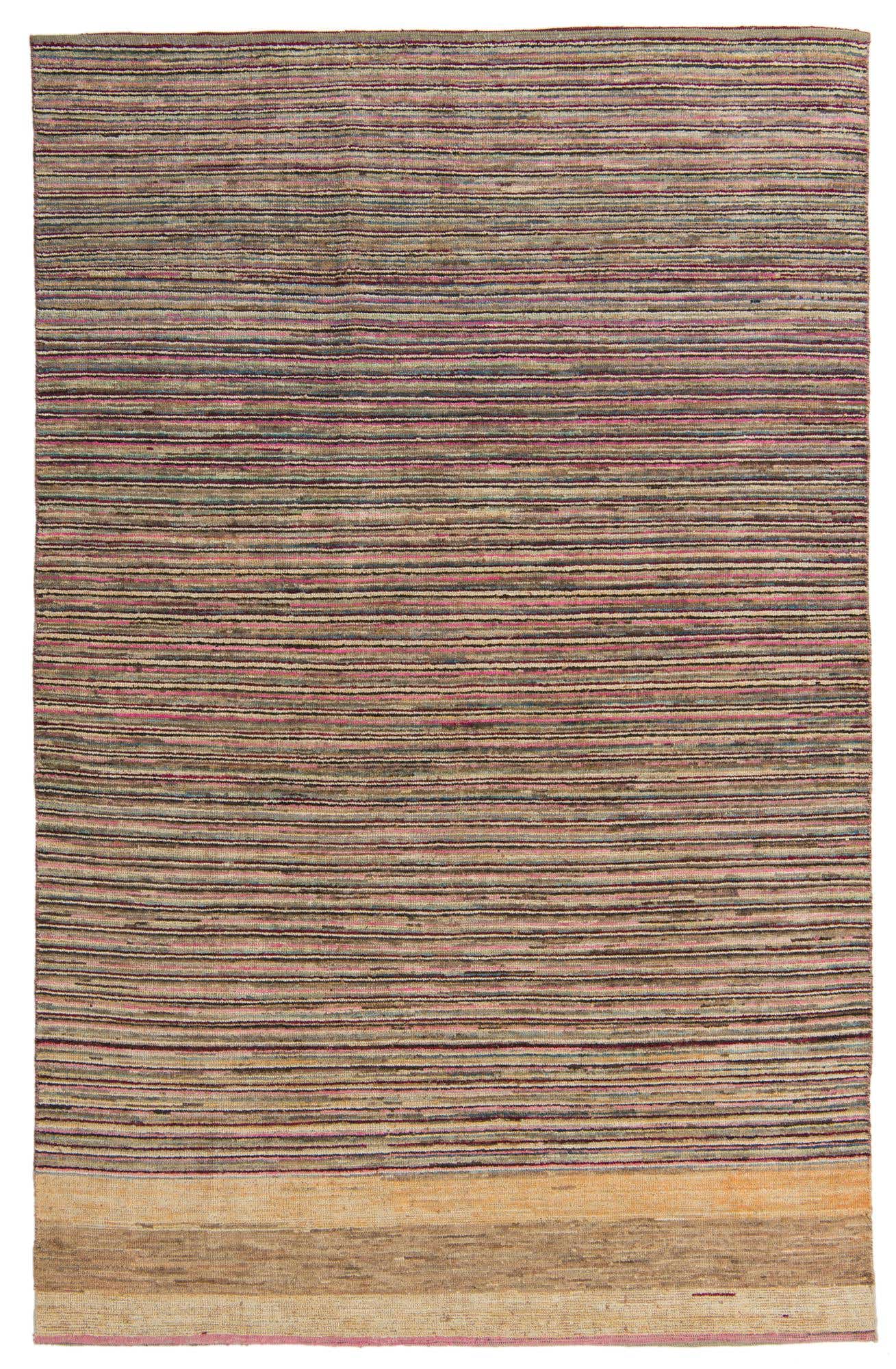 6' 6 x 10' 4 Hand Knotted Darya Wool Rug