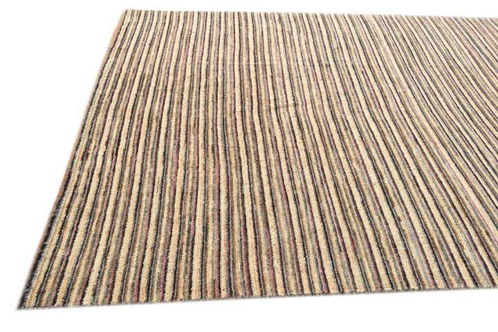 6' 8 x 10' 2 Hand Knotted Darya Wool Rug