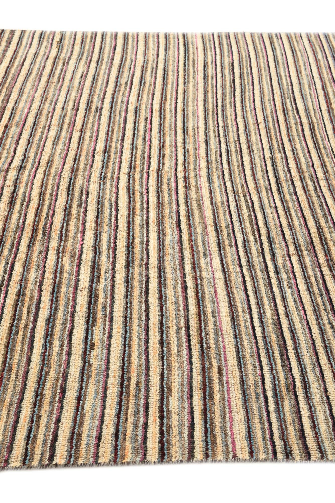 6' 8 x 10' 2 Hand Knotted Darya Wool Rug