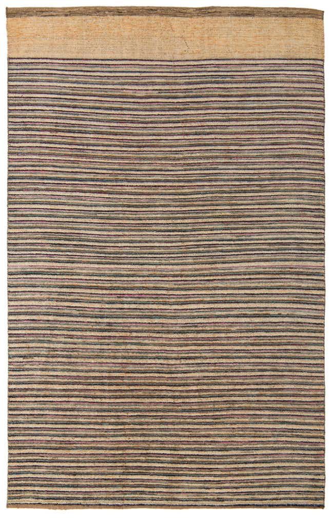 6' 8 x 10' 2 Hand Knotted Darya Wool Rug