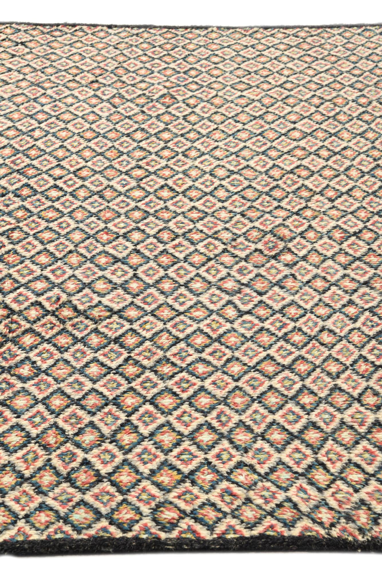 5' 4 x 8' 3 Hand Knotted Darya Wool Rug