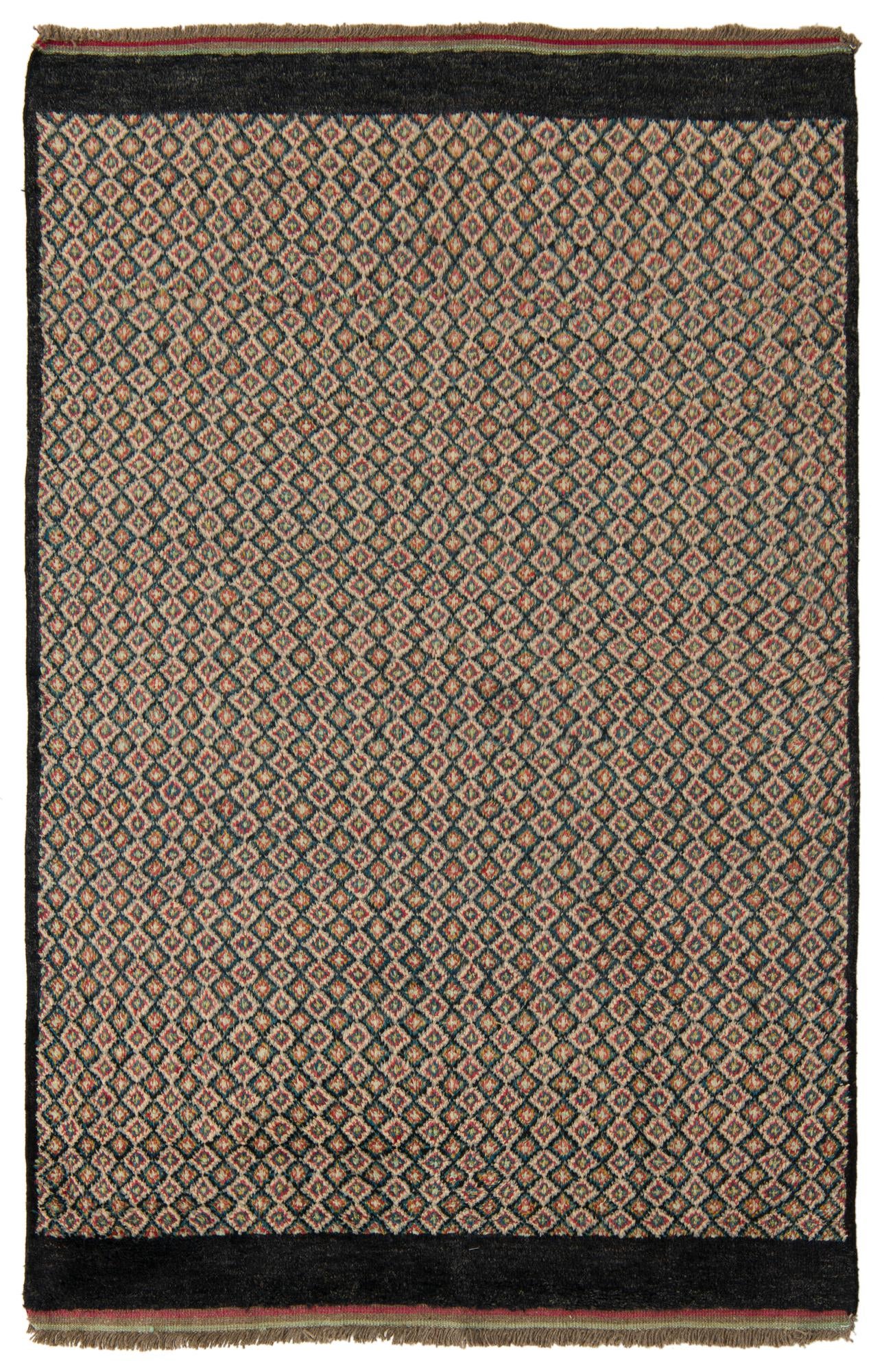 5' 4 x 8' 3 Hand Knotted Darya Wool Rug