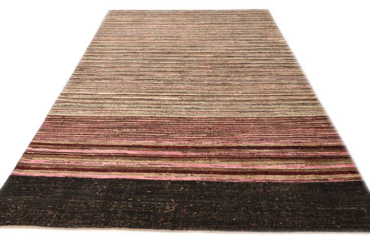 Detail image of 6' 4 x 9' 11 Hand Knotted Darya Wool Rug