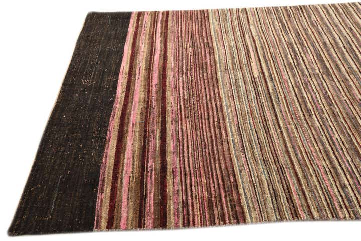 6' 4 x 9' 11 Hand Knotted Darya Wool Rug