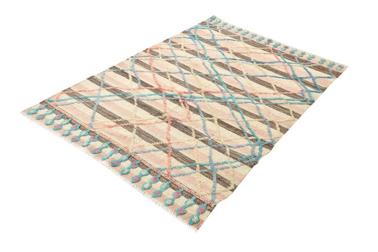 Detail image of 4' x 6' 1 Hand Knotted Darya Wool Rug
