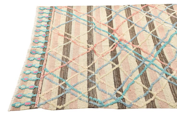 Detail image of 4' x 6' 1 Hand Knotted Darya Wool Rug