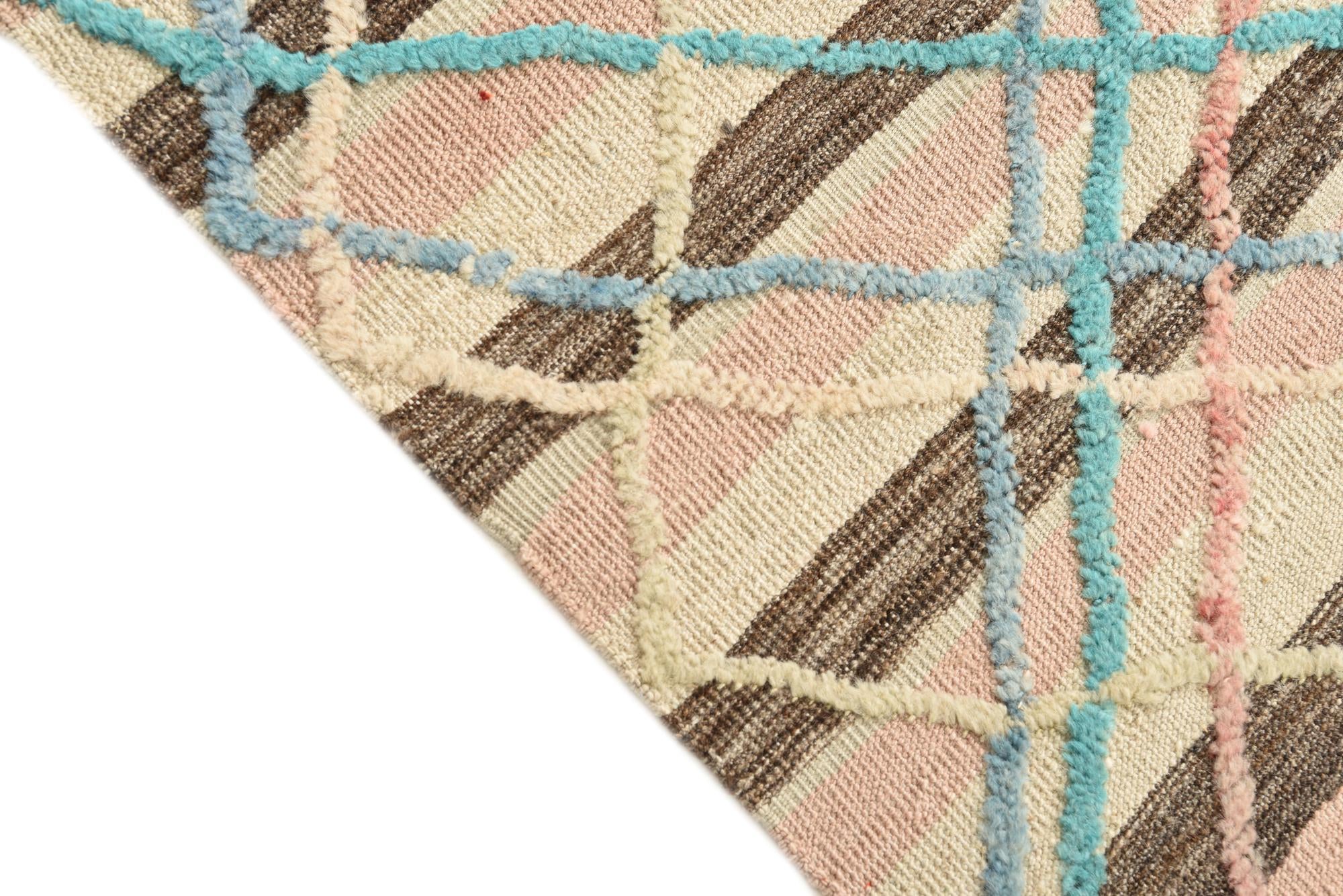 4' x 6' 1 Hand Knotted Darya Wool Rug