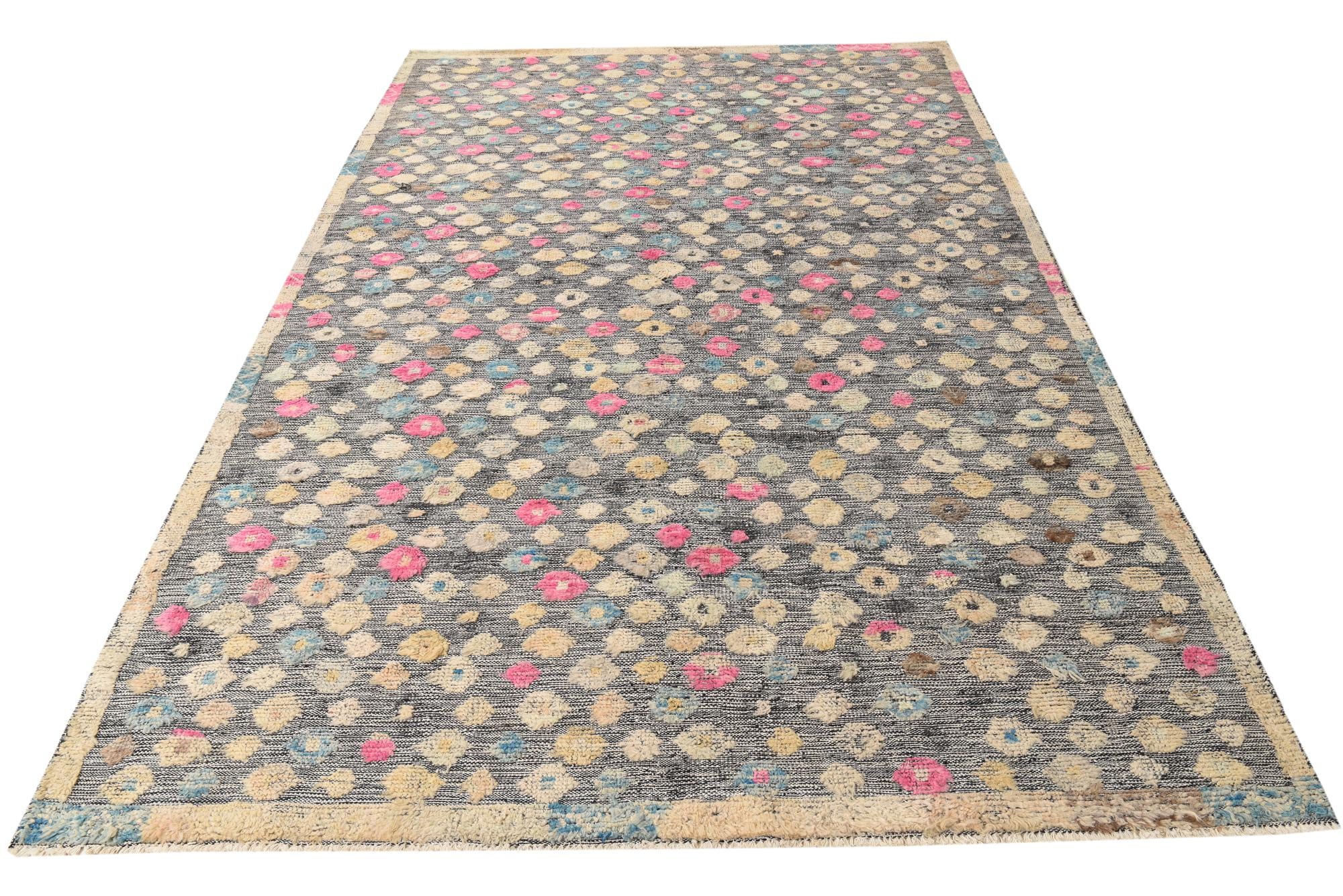 8' 6 x 10' Hand Knotted Darya Wool Rug