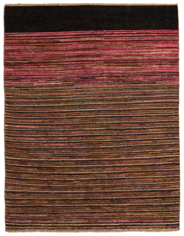 Detail image of 5' 2 x 8' Hand Knotted Darya Wool Rug