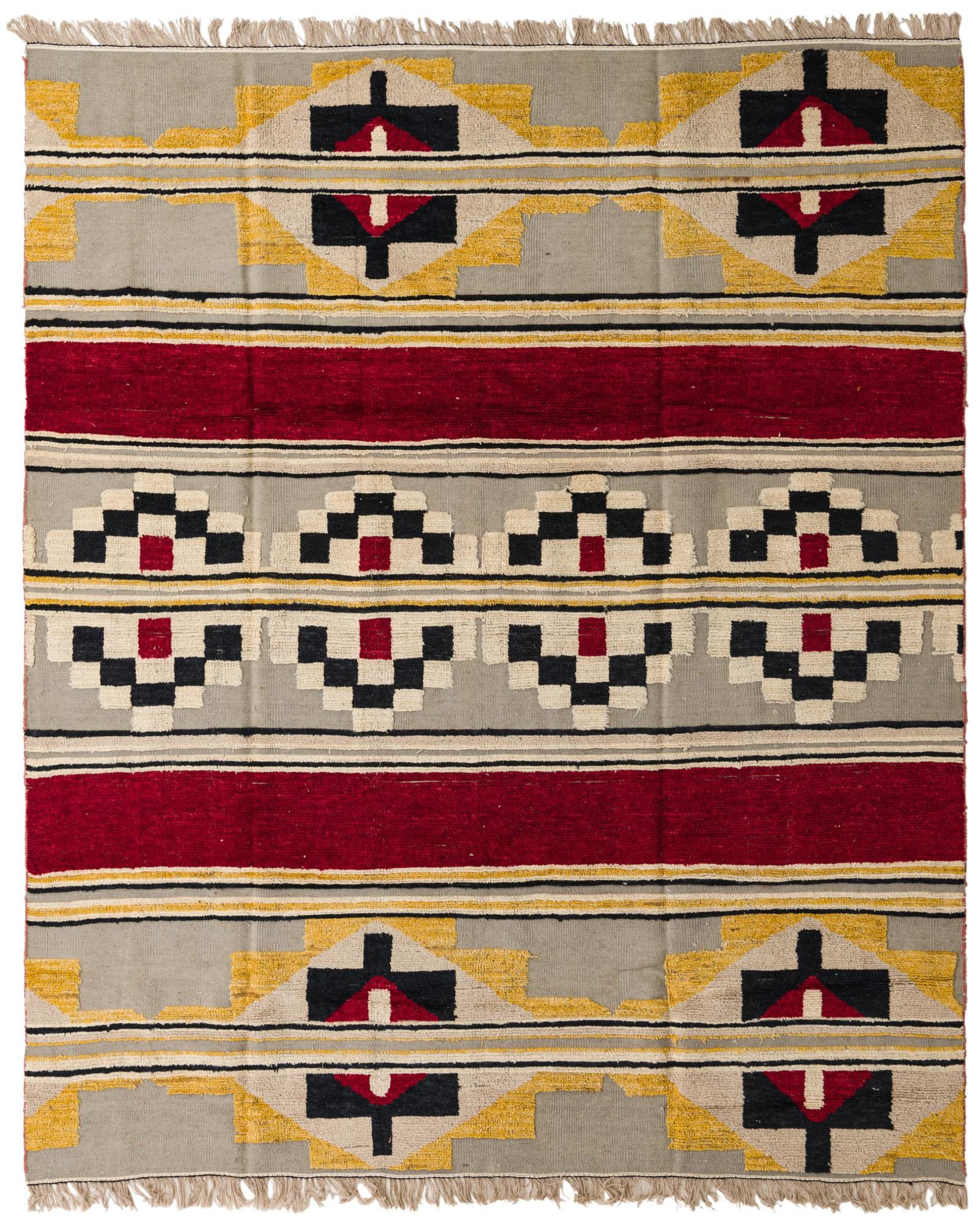 8' 4 x 10' 1 Hand Knotted Darya Wool Rug