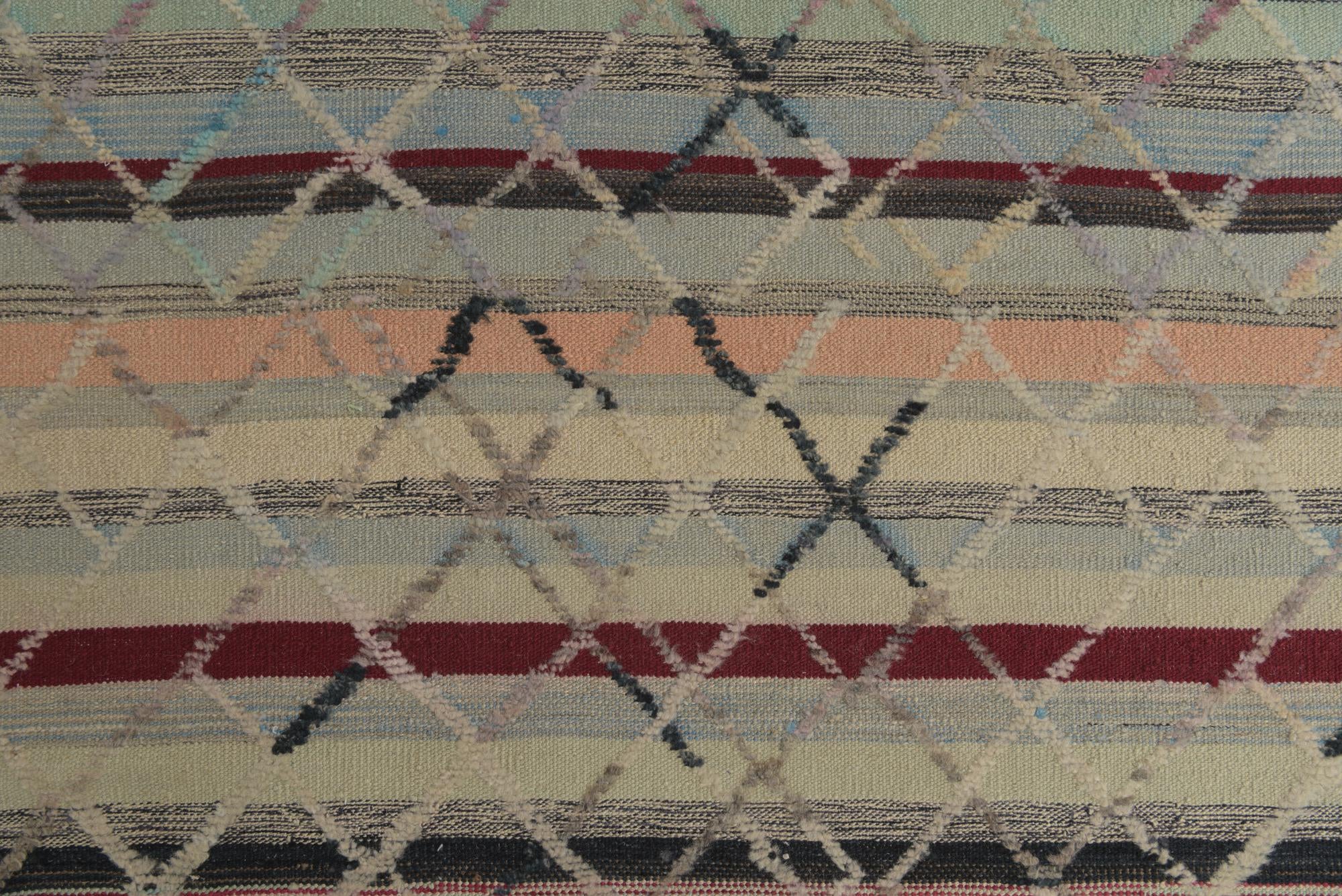 6' 5 x 9' 9 Hand Knotted Darya Wool Rug