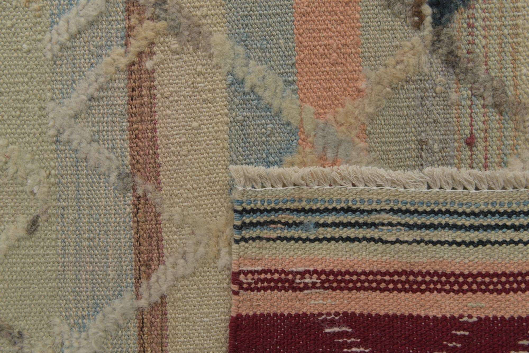 6' 5 x 9' 9 Hand Knotted Darya Wool Rug