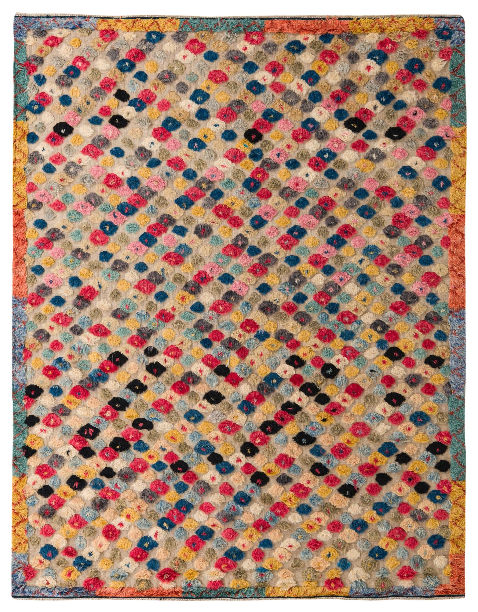 8' 1 x 10' Hand Knotted Darya Wool Rug