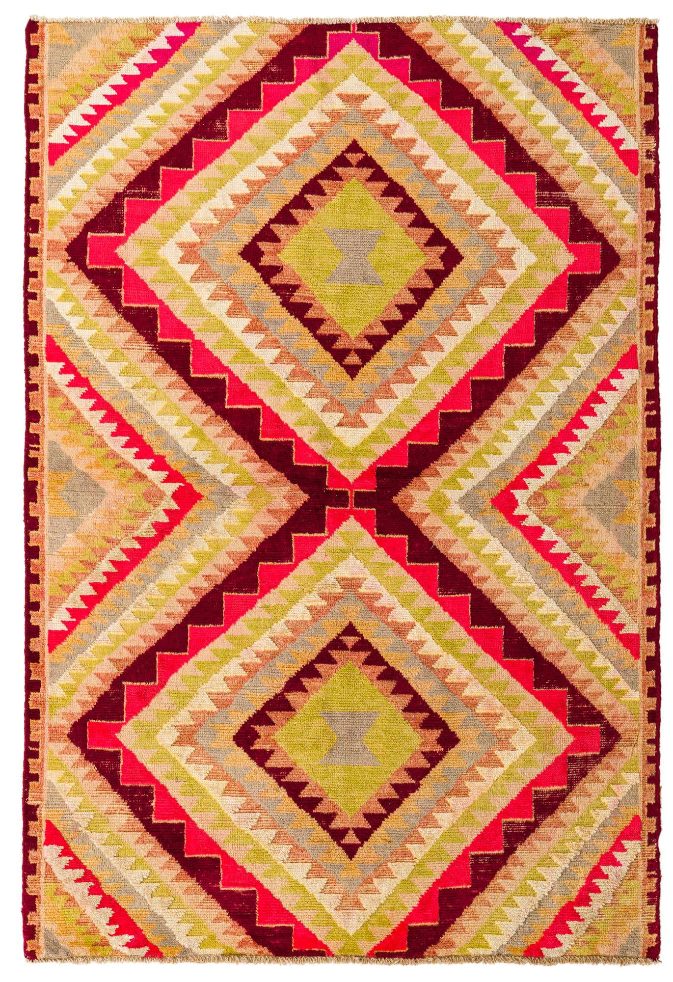 5' 6 x 8' Hand Knotted Darya Rug