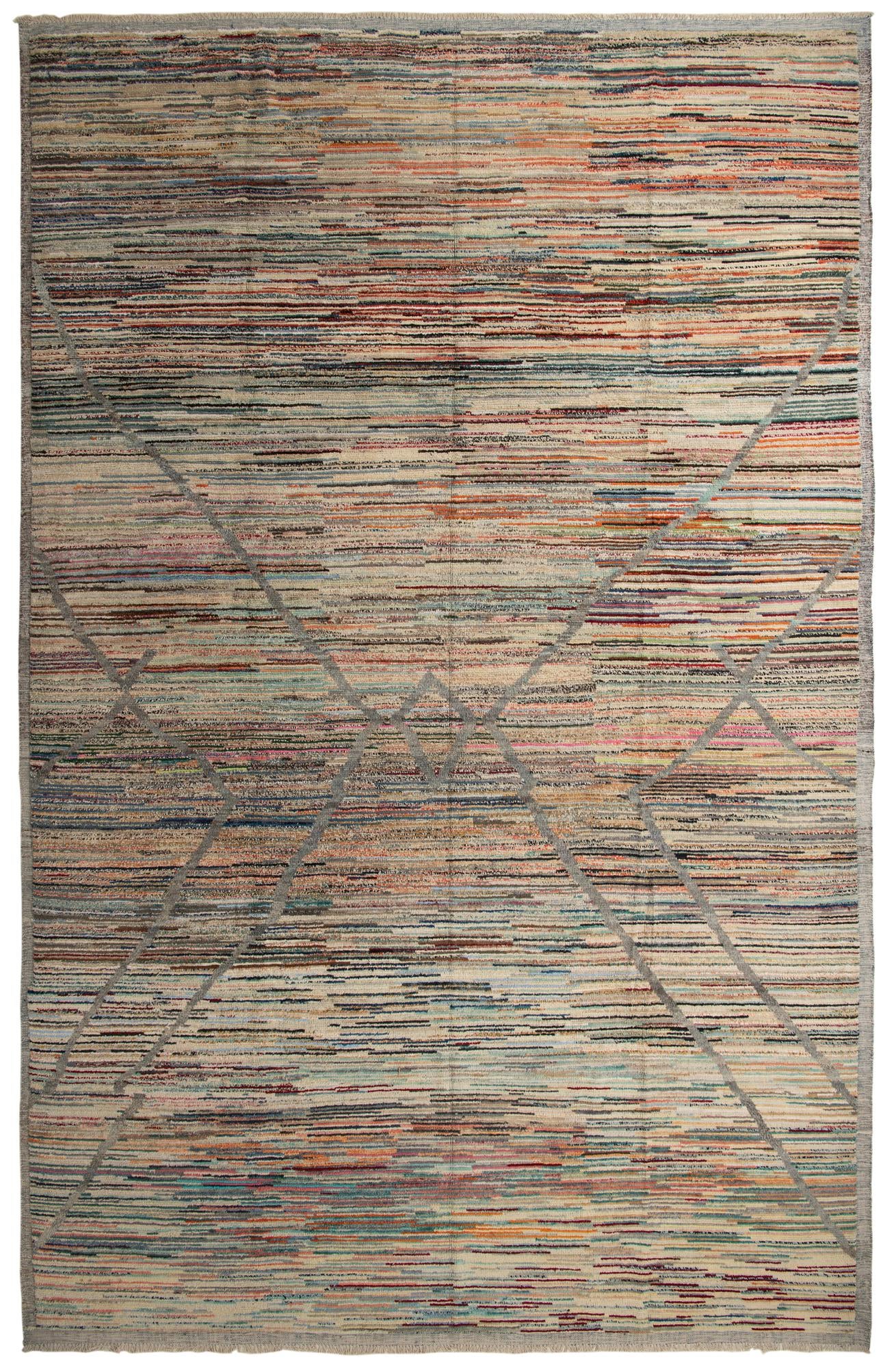 13' 6 x 20' 9 Hand Knotted Darya Wool Rug
