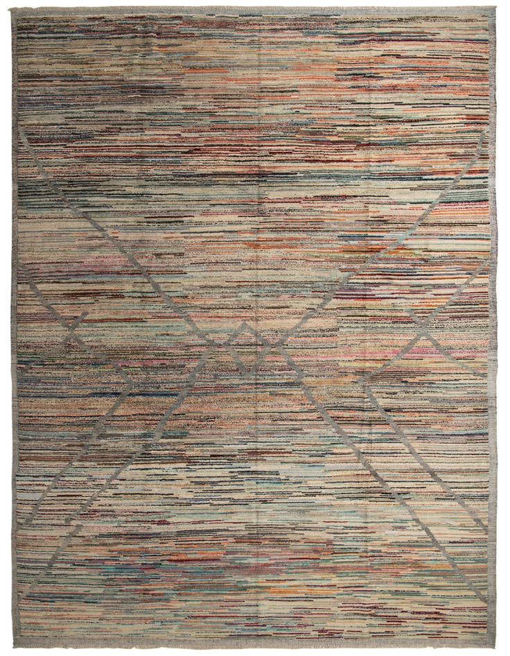 Detail image of 13' 6 x 20' 9 Hand Knotted Darya Wool Rug