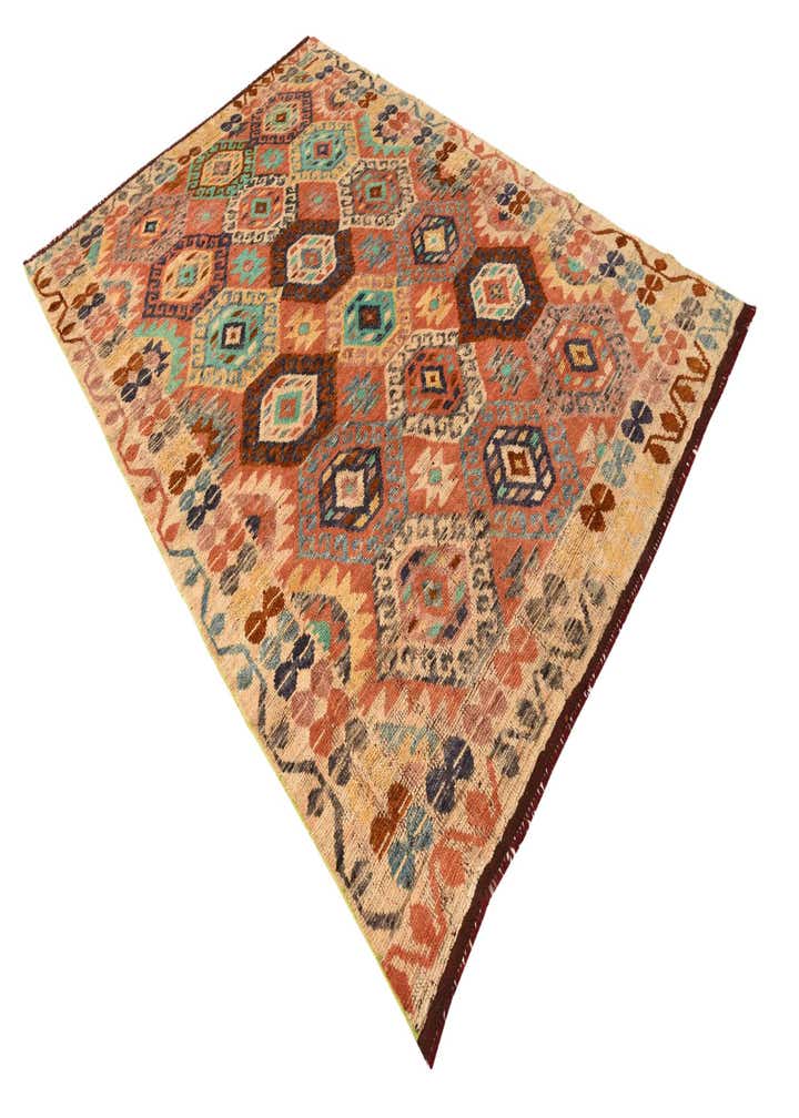 6' 9 x 10' 3 Hand Knotted Darya Wool Rug