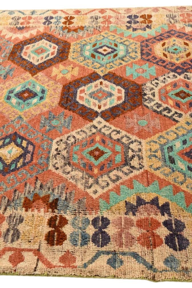 6' 9 x 10' 3 Hand Knotted Darya Wool Rug