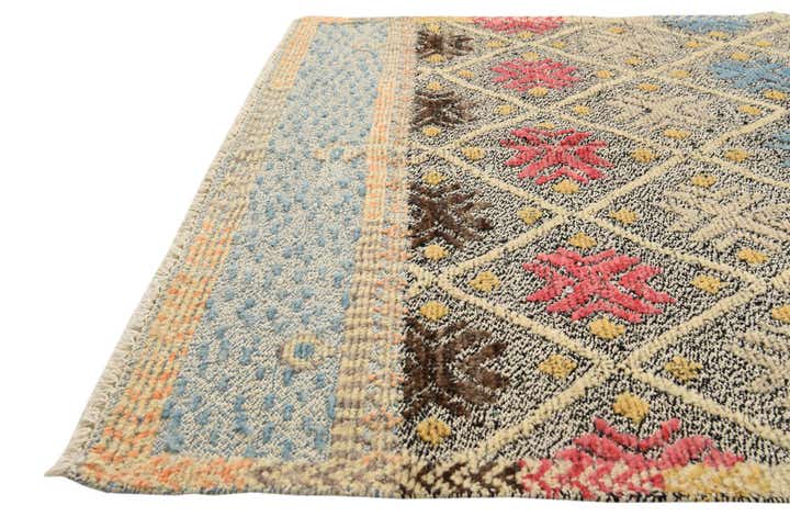 5' x 6' 10 Hand Knotted Darya Wool Rug