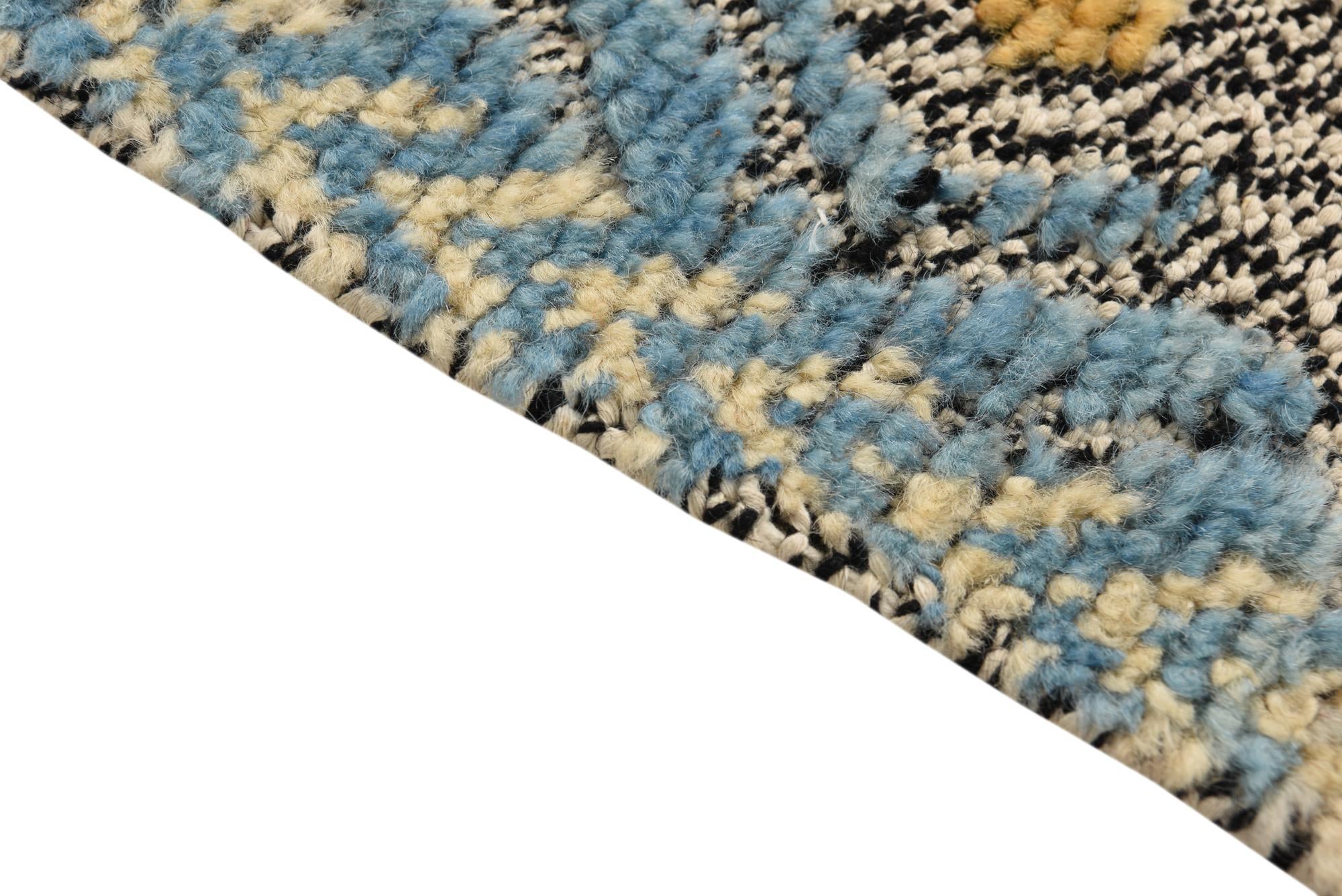 5' x 6' 10 Hand Knotted Darya Wool Rug