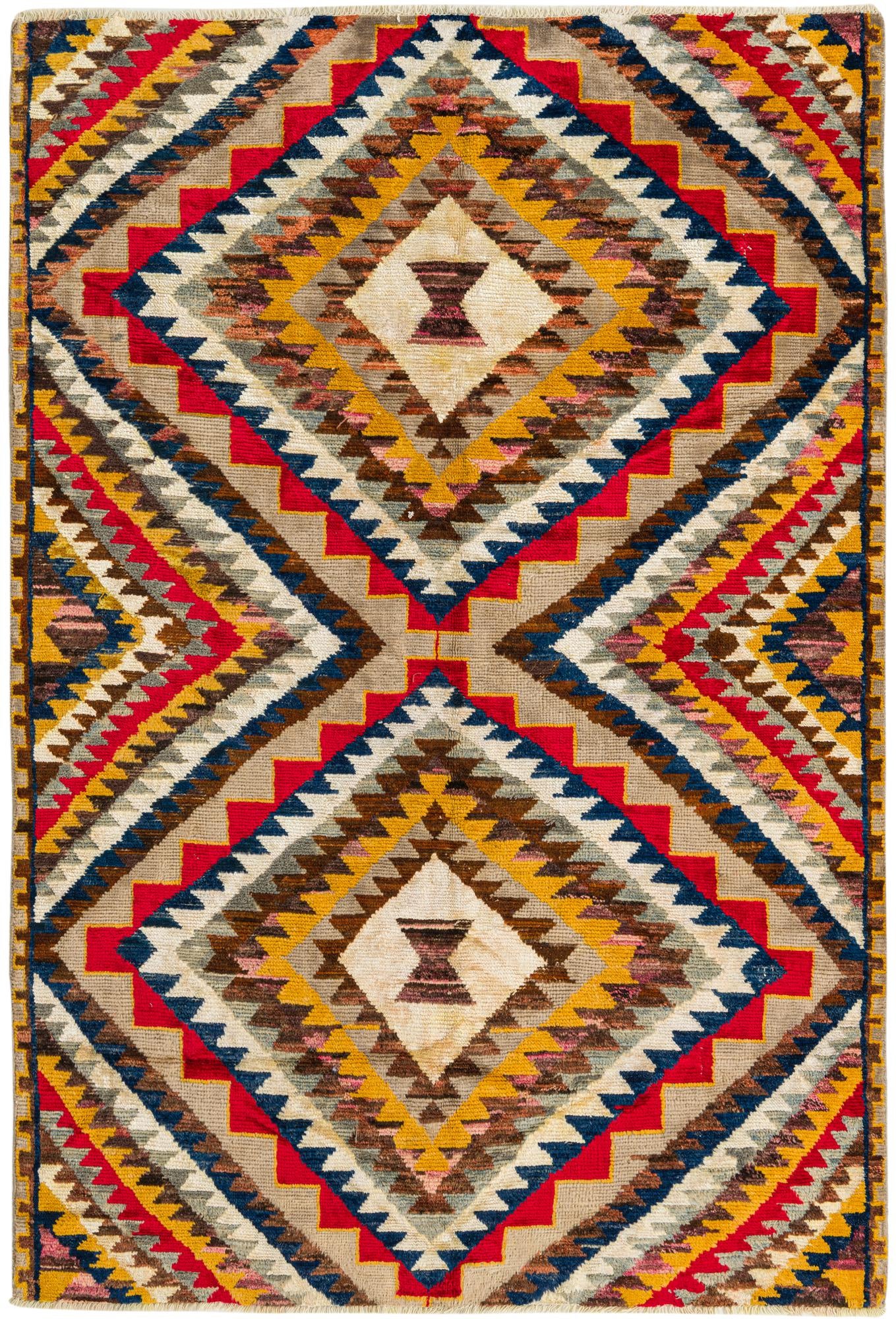 5' 4 x 8' Hand Knotted Darya Rug