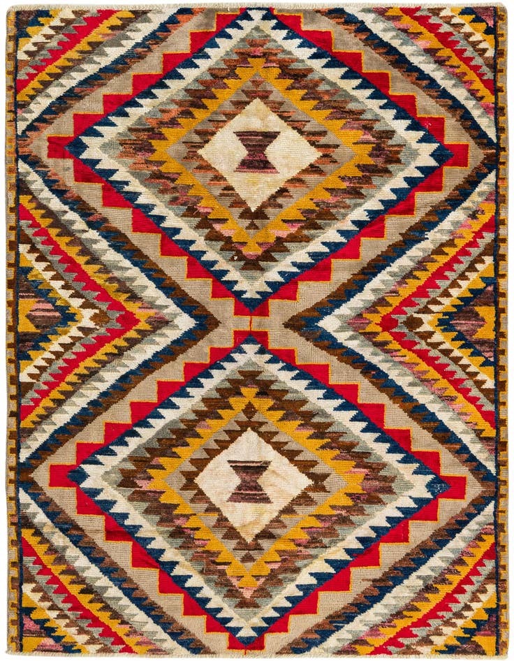 Detail image of 5' 4 x 8' Hand Knotted Darya Rug