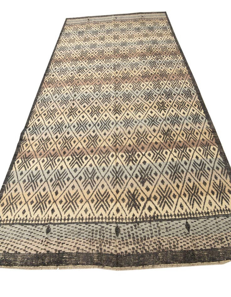 Detail image of 10' 2 x 14' 1  Hand Knotted Darya Wool Rug