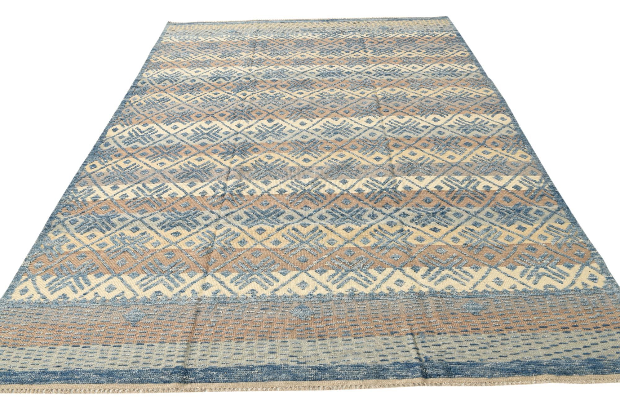7' 8 x 10' 6 Hand Knotted Darya Wool Rug