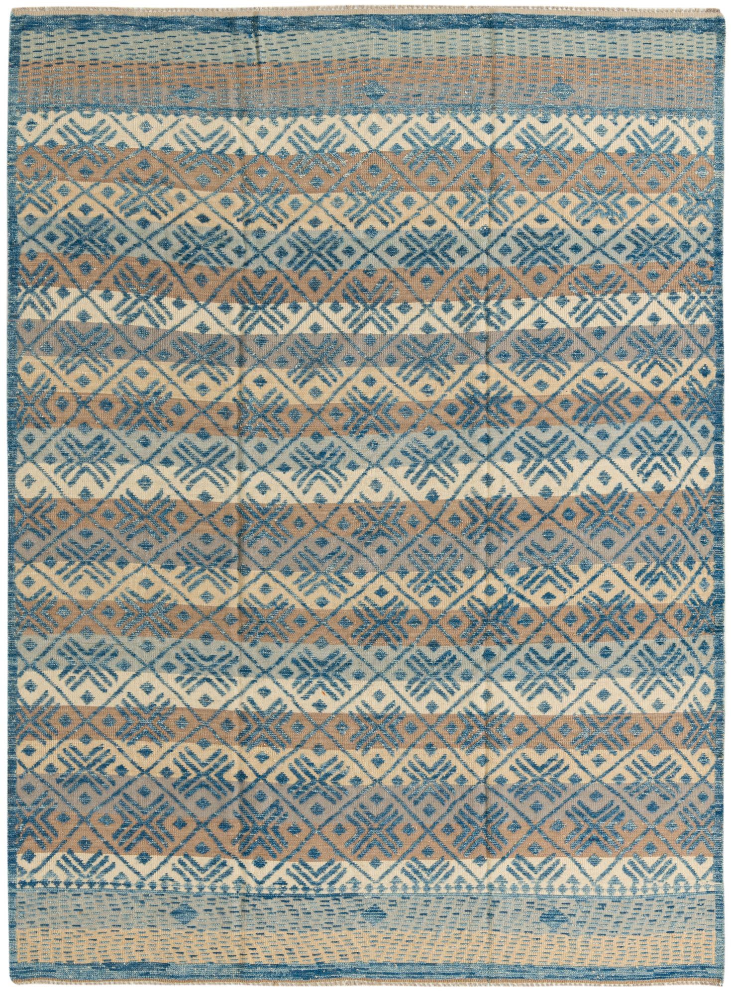 7' 8 x 10' 6 Hand Knotted Darya Wool Rug