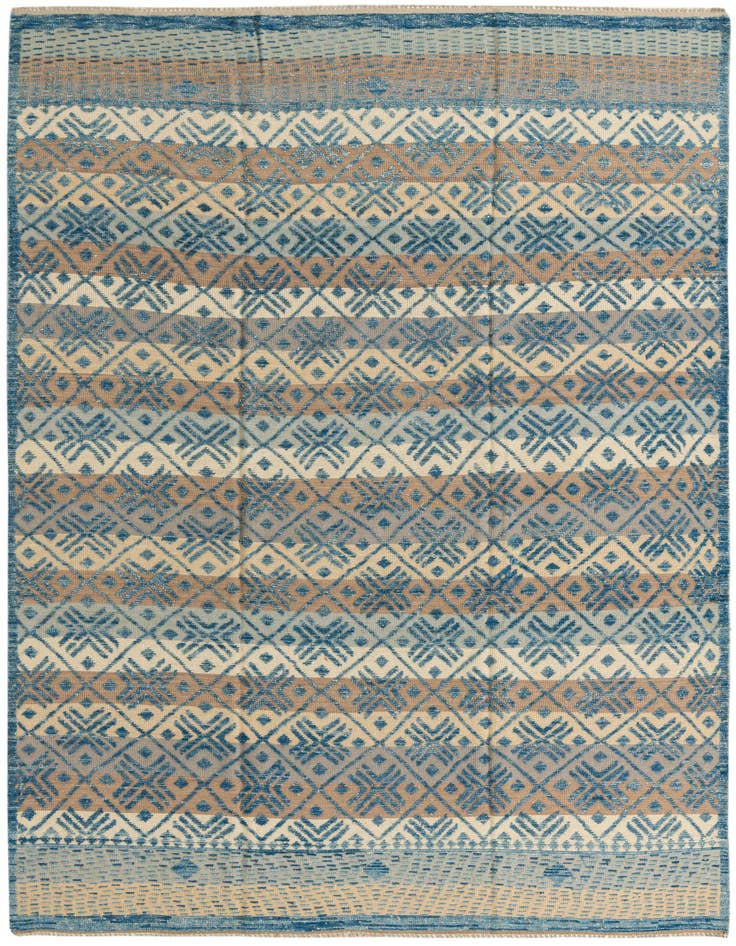 Detail image of 7' 8 x 10' 6 Hand Knotted Darya Wool Rug