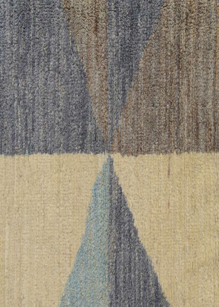 6' 6 x 10' Hand Knotted Darya Wool Rug