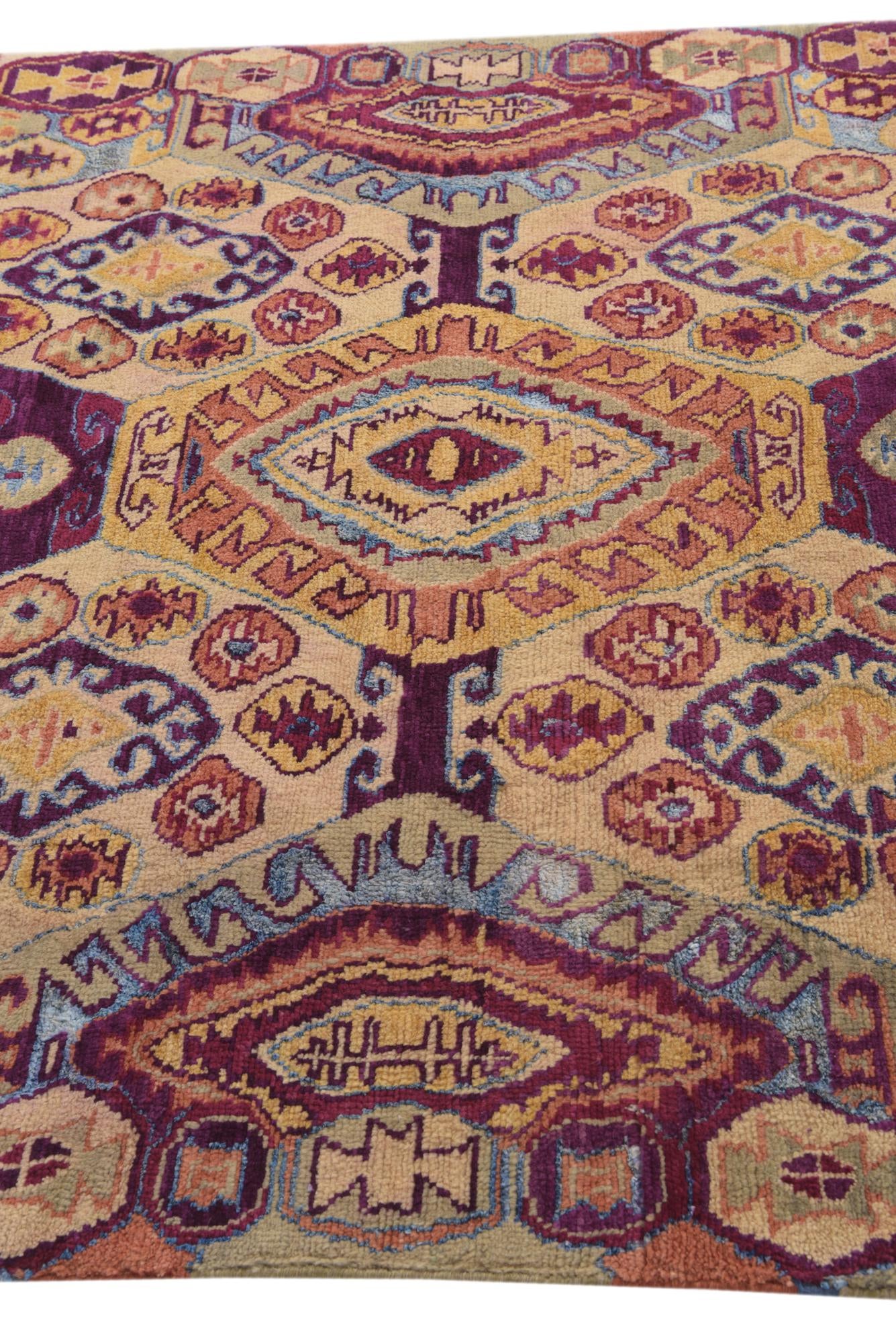 5' 9 x 7' 8 Hand Knotted Darya Rug
