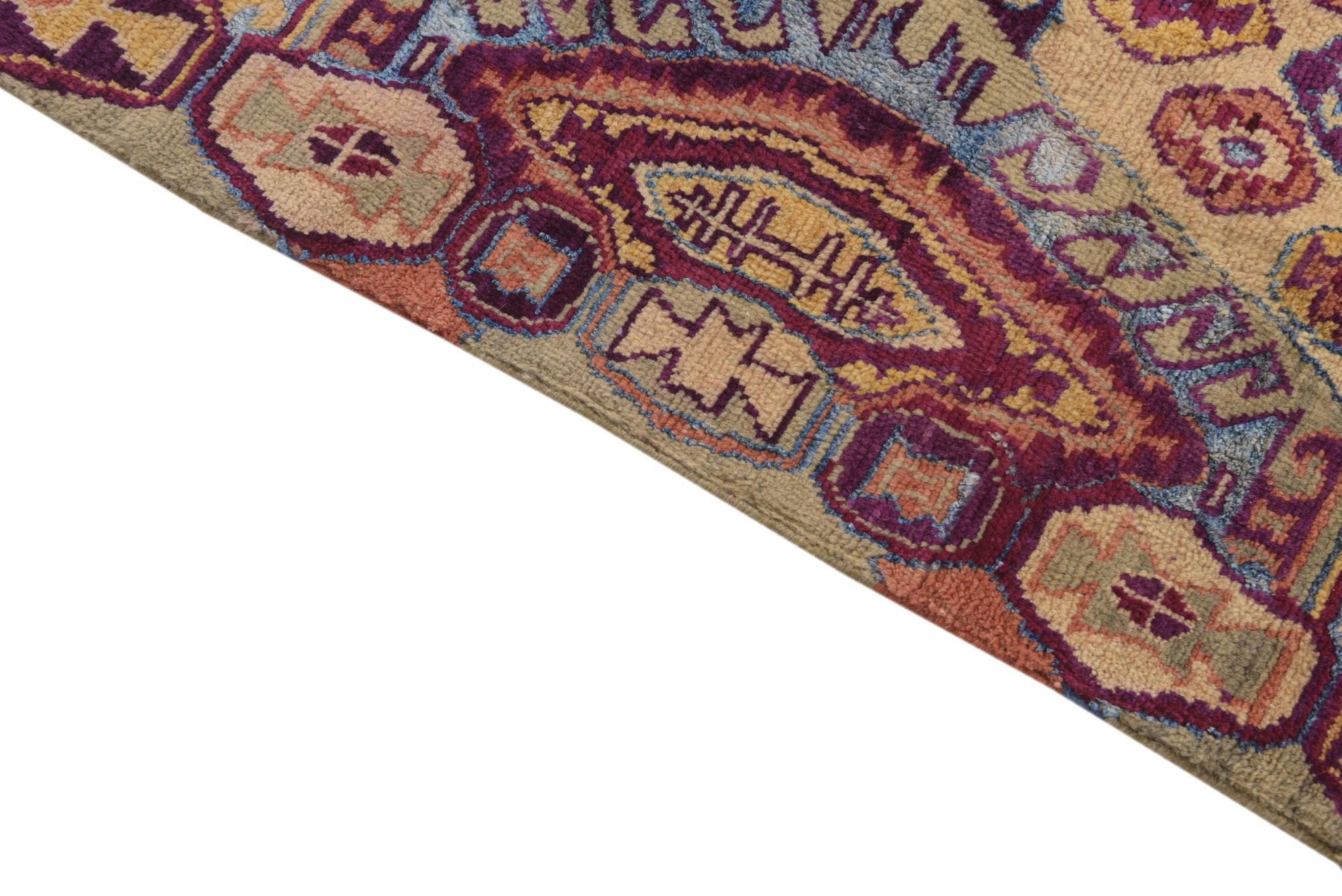 5' 9 x 7' 8 Hand Knotted Darya Rug