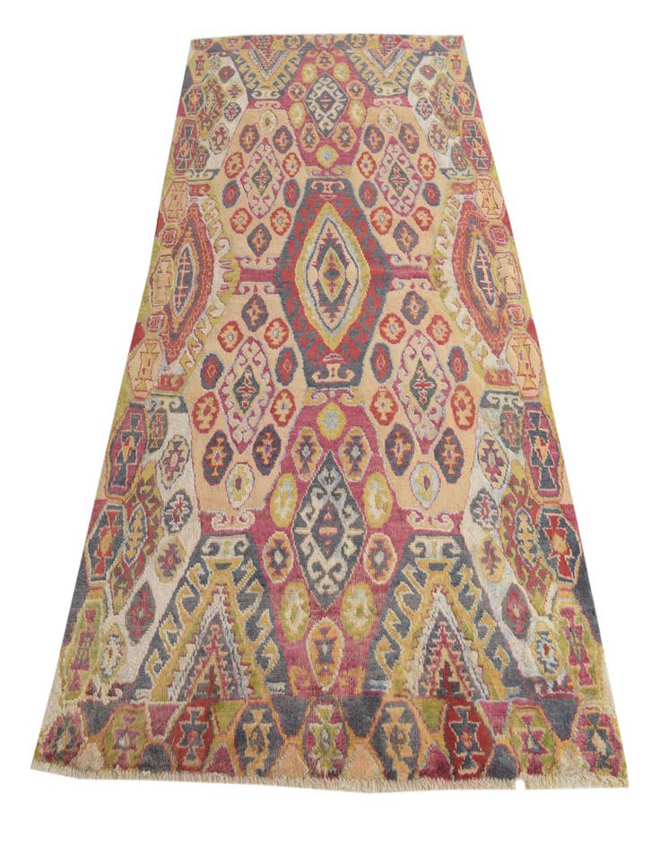 Detail image of 5' 4 x 8'  Hand Knotted Darya Rug