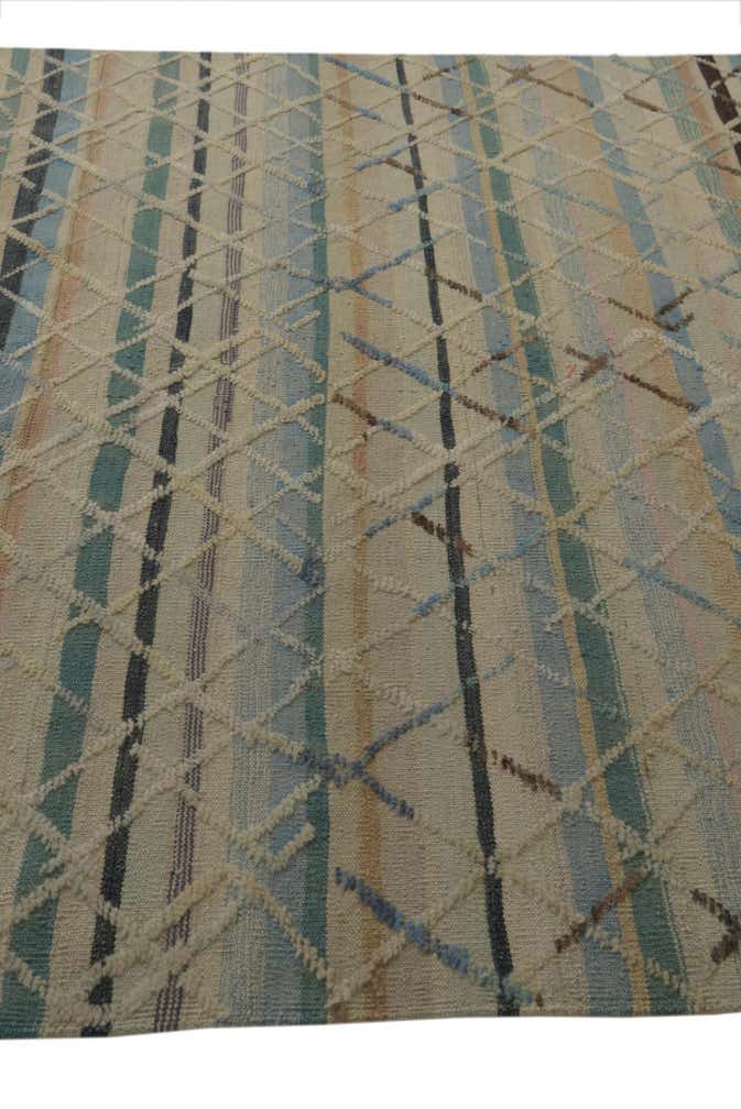 6' 7 x 10' 1 Hand Knotted Darya Wool Rug