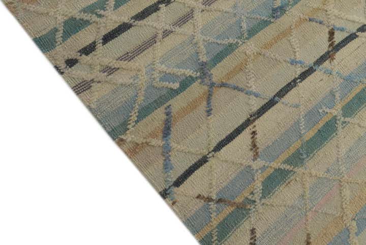 6' 7 x 10' 1 Hand Knotted Darya Wool Rug